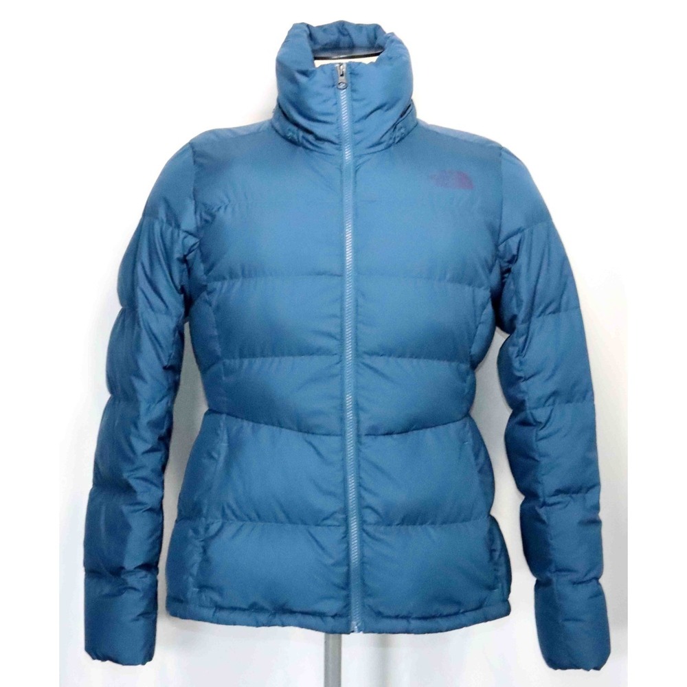 The North Face 550 Metropolis Down Puffer Jacket Womens Size Large Missing Hood
